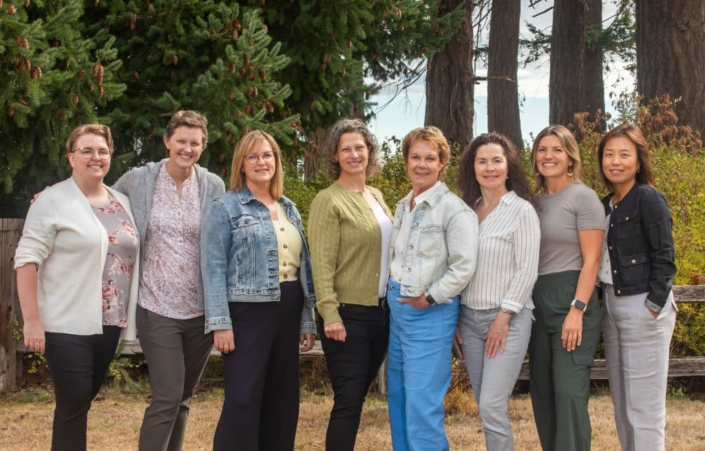 Flowerstone Family Health Clinic care team standing together outdoors