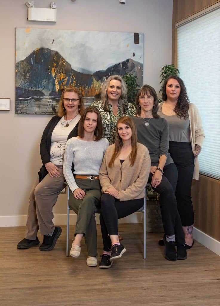 Flowerstone Family Health Clinic staff inside the clinic